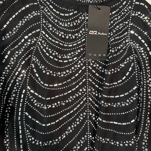 Chic black women’s dress - Picture 6 of 8